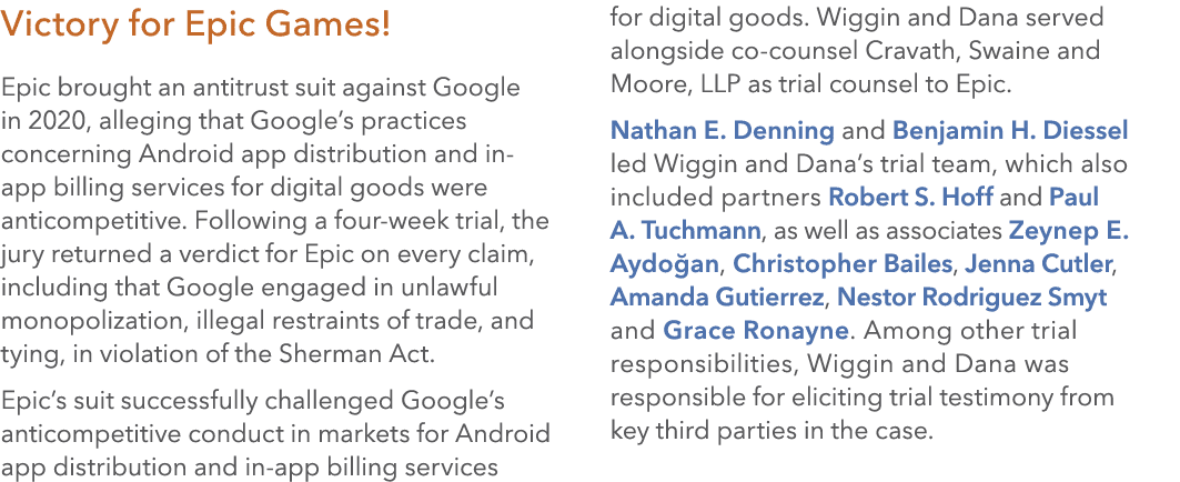 Victory for Epic Games! Epic brought an antitrust suit against Google in 2020, alleging that Google’s practices conce...