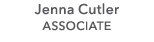 Jenna Cutler ASSOCIATE