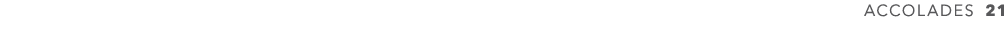 ACCOLADES 21