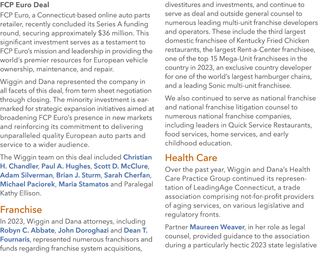 FCP Euro Deal FCP Euro, a Connecticut based online auto parts retailer, recently concluded its Series A funding round...