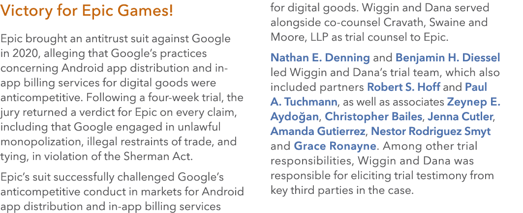 Victory for Epic Games! Epic brought an antitrust suit against Google in 2020, alleging that Google’s practices conce...