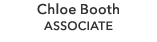 Chloe Booth ASSOCIATE