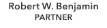 Robert W. Benjamin PARTNER