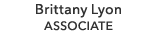 Brittany Lyon ASSOCIATE